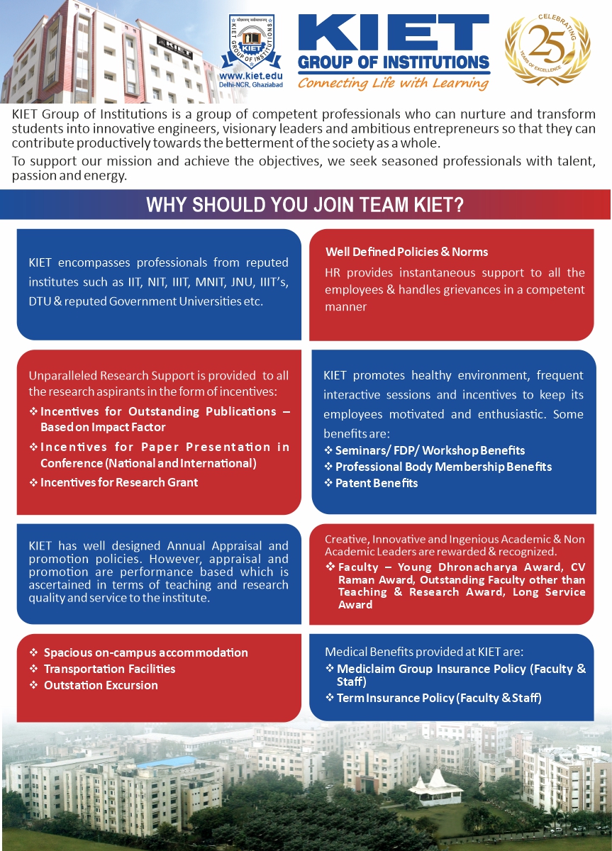 KIET Benefits