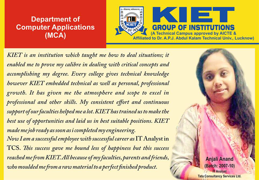 Top MCA college of Delhi NCR