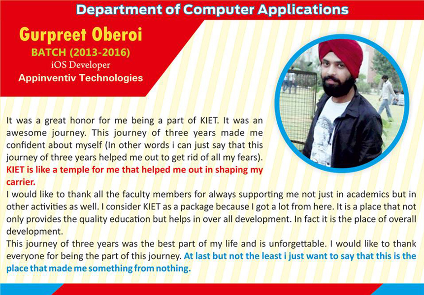 Top MCA college of Delhi NCR